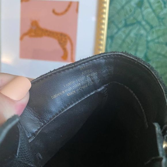 Karl Lagerfeld Paris | Aimee Black Suede Ankle Bootie Size 8 - Picture 7 of 7